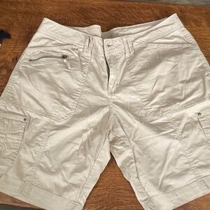 Apt. 9 Cream Cargo Shorts